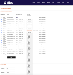 Figure 79. Account settings